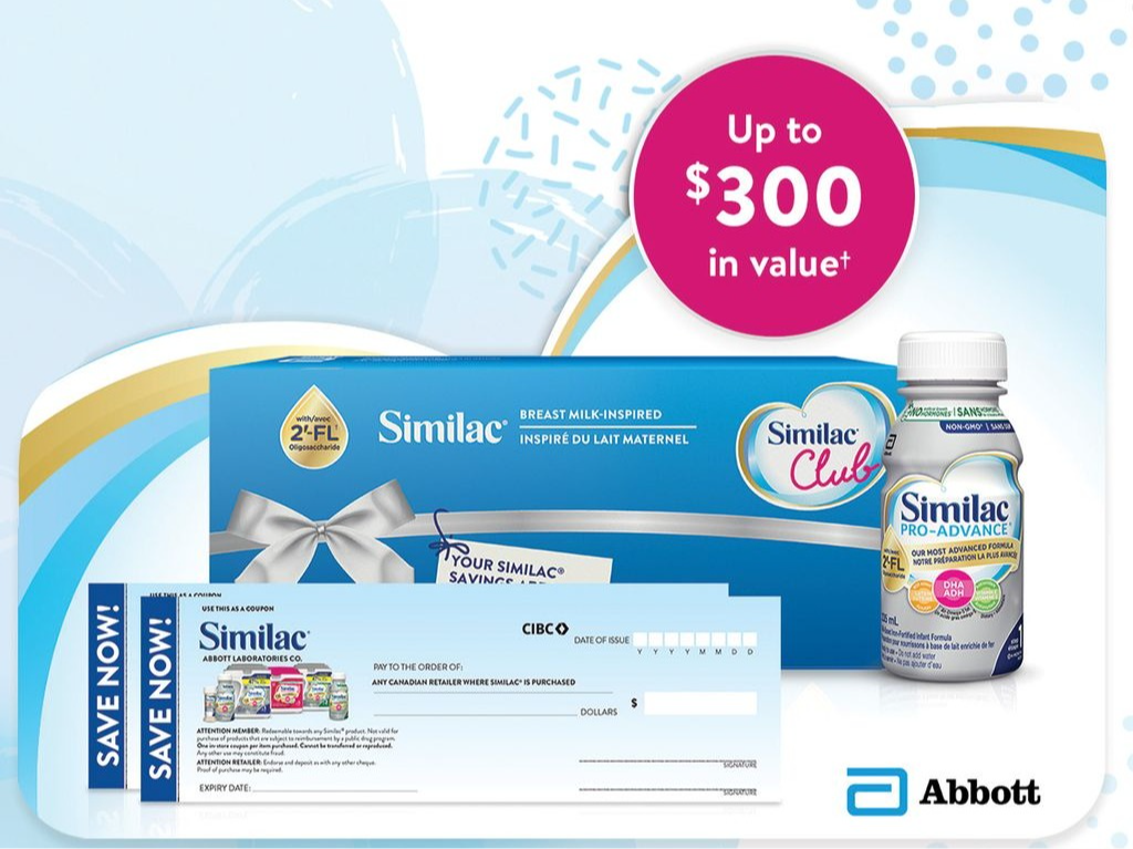 Similac® Club Get up to $300 in value*